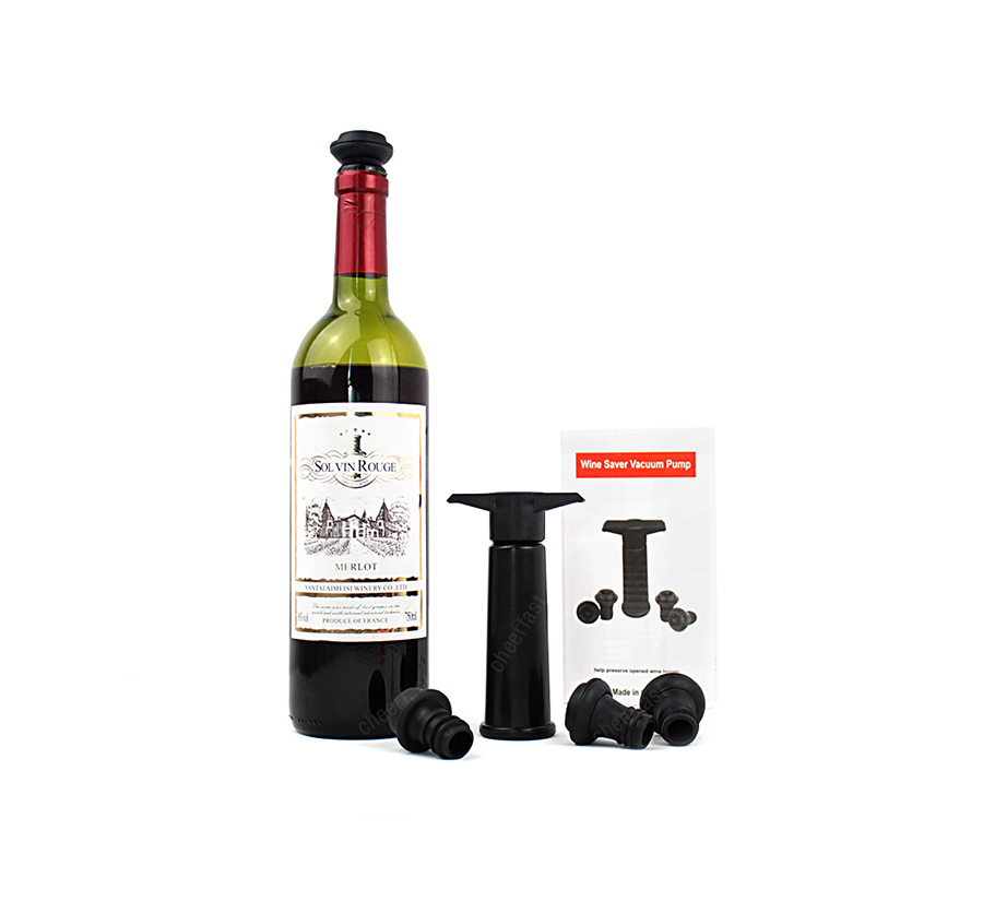 Wine Vacuum Pump Stopper Set of 4Wine StopperCheerfast Wine
