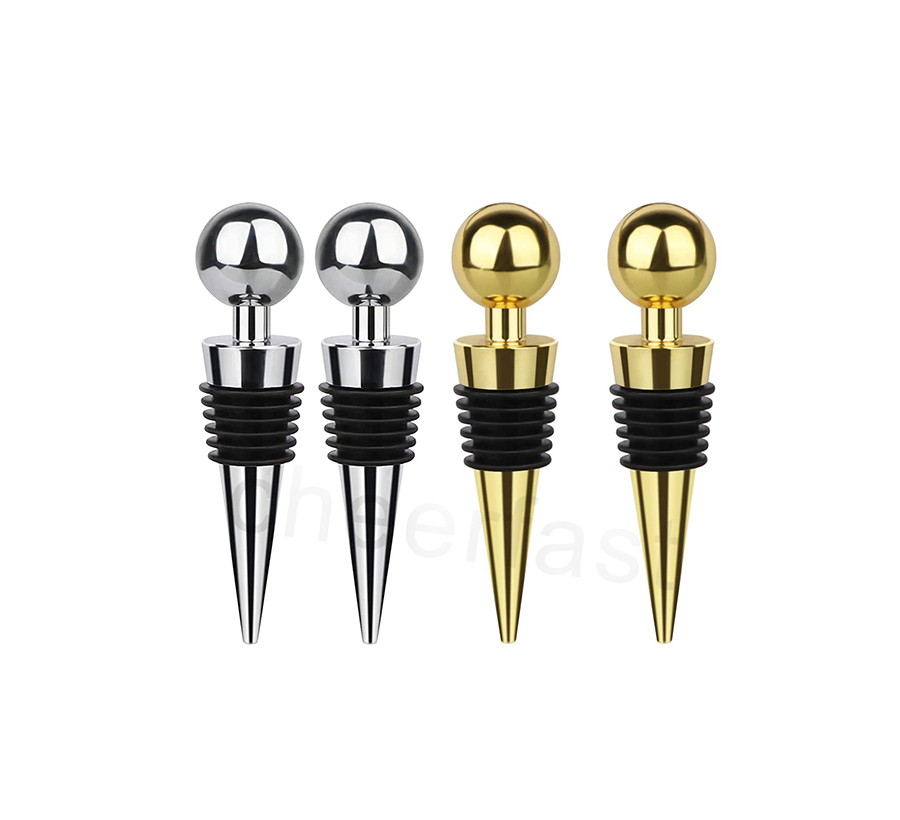 thumbnail image 2 of 2pcs Red Wine Plug Stopper Wine Stopper Sealer Crystal Party Cork 2 of 9