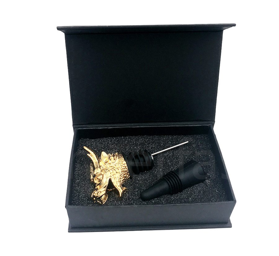 Dragon Design Animal Bottle Pourer（Package）Wine Bottle Pourers