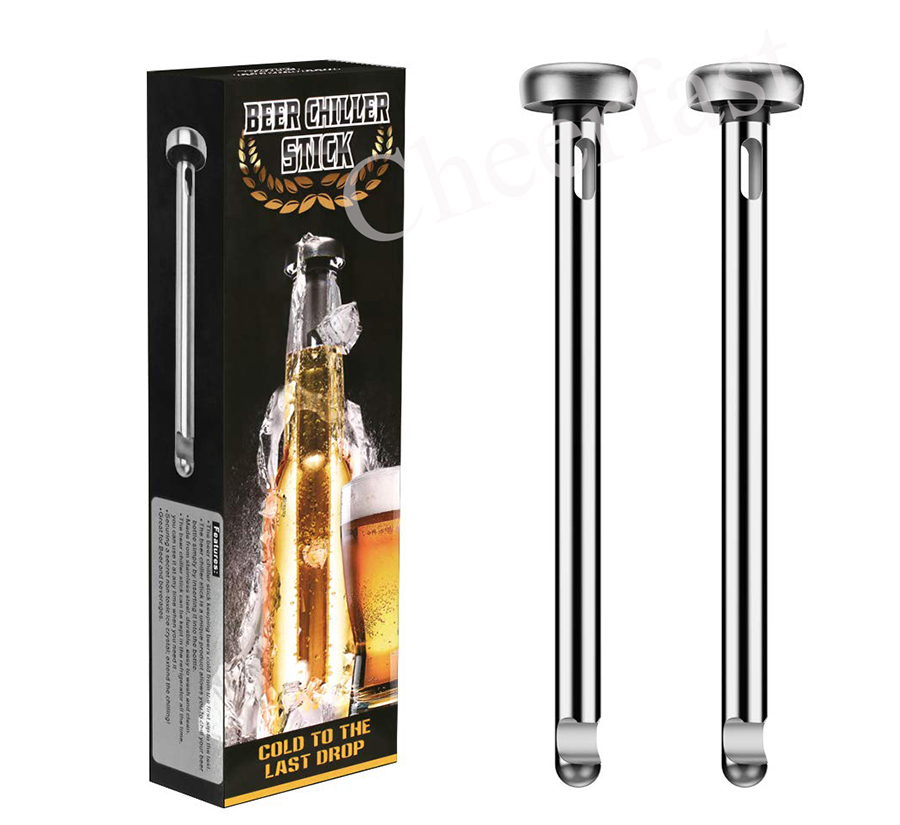 Beer Cooler Stick(With Opener Function)Stainless Steel Bottle Cooler