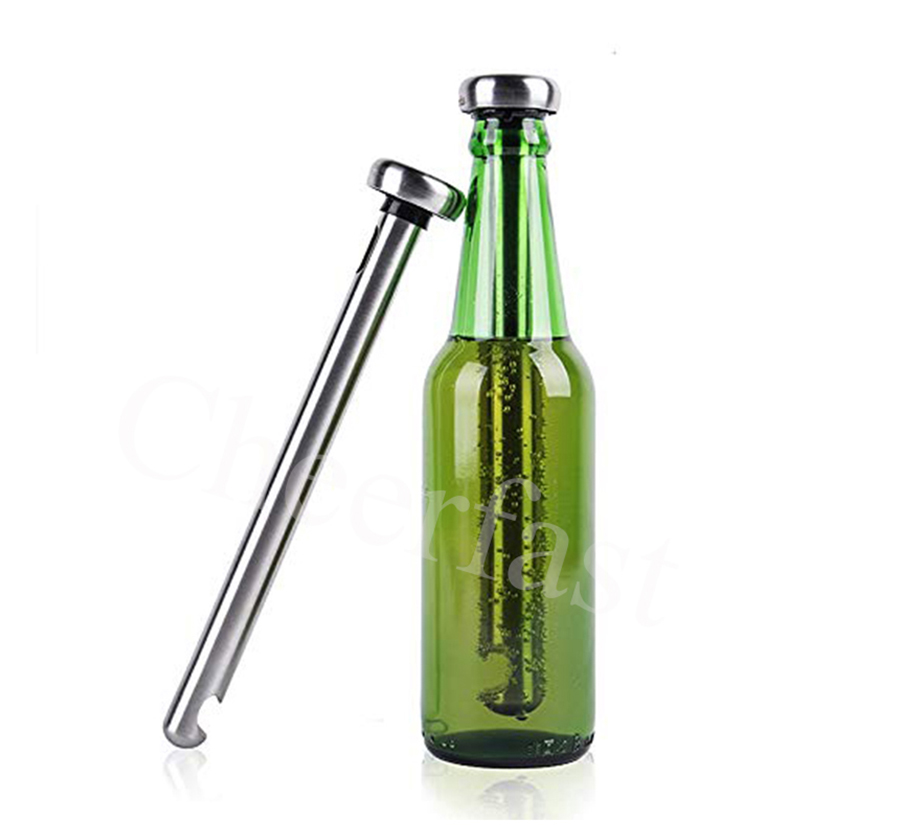 Beer Cooler Stick(With Opener Function)Stainless Steel Bottle Cooler