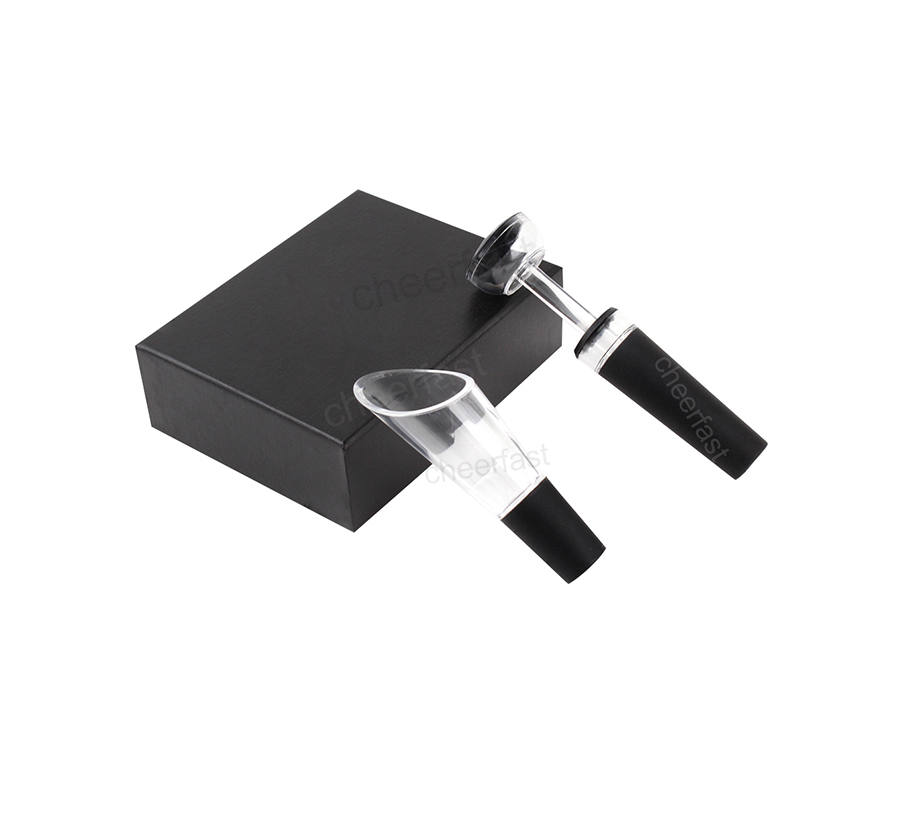 Set of 2,Wine Pourer Pour Spout and Wine Vacuum StopperWine Stopper